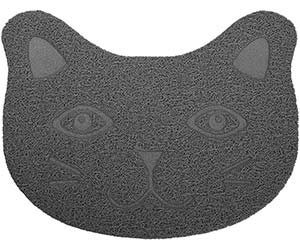 Alfombrilla para comedero de gato con diseño original - ANBET