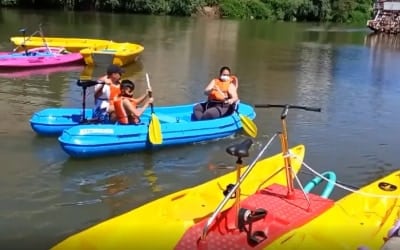 Alquiler de barca en el río Pisuerga