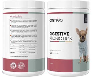 Probióticos digestivos masticables para perros - Animigo