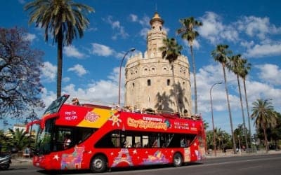 Autobus turistico de Sevilla