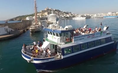 Barco a Formentera desde Ibiza Ciudad