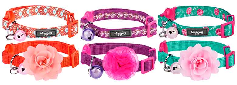 Collar original para gatos - Blueberry Pet