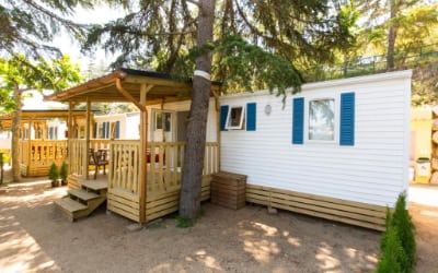 Bungalows El Far camping que admite perros en Barcelona - Calella