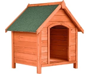 Caseta de madera barata para perros pequeños - TecTake