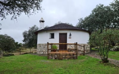 Chozos de la Dehesa apartamentos para ir con perros en Badajoz