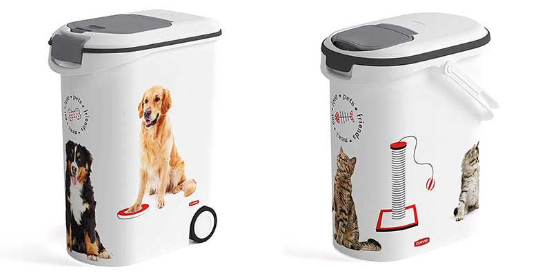 El contenedor de pienso para perros y gatos más popular - Curver Petlife