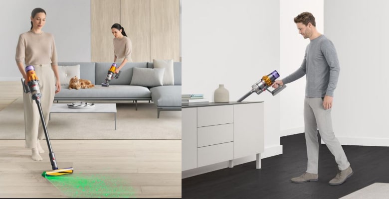 Dyson V12 versus Dyson V15. ¿Cuál es mejor?