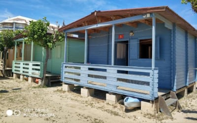 El Pinar Platja camping que acepta mascotas en Barcelona - Santa Susanna