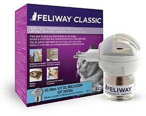 Feliway Classic Difusor de feromonas para calmar a gatos estresados en casa