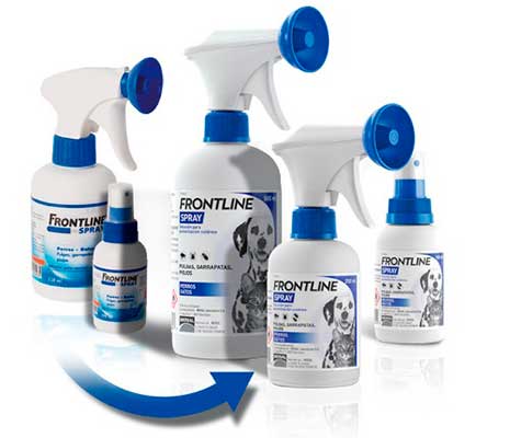 Spray antiparasitario para perros y gatos - Frontline