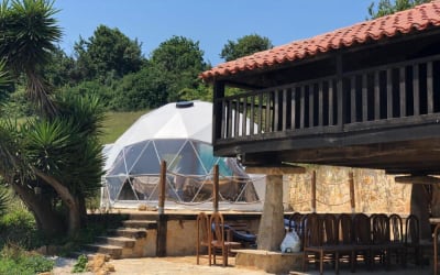 Glamping Quintana - Camping pet friendly en Gijón - Asturias