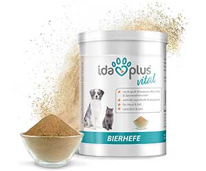 Levadura de cerveza para perros y gatos: el multivitamínico natural - IdePlus