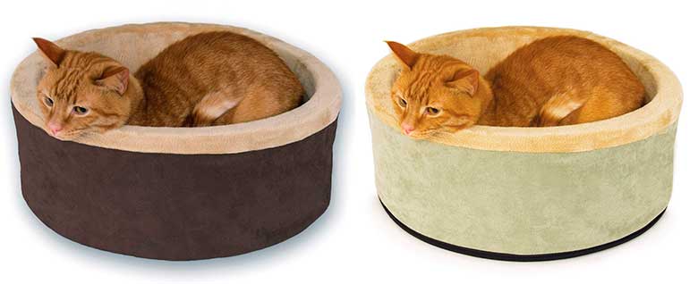 Cama para gatos con calefacción incorporada - K&H Pet Products Thermo Kitty