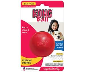 Pelota para perros prácticamente indestructible - KONG Ball