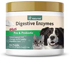 Enzimas digestivas con probióticos para perros y gatos - NaturVet