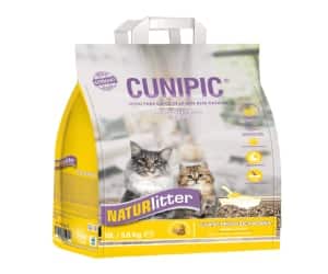 Areia para gatos de pêlo longo - biodegradável e ecológica - Cunipic Naturlitter Ultra-Pellet