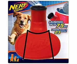 Lanza pelotas para perros con activación por pisada - Nerf Dog Stomper