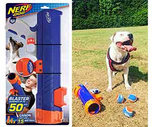 Escopeta lanza pelotas para perros - Nerf Ball Blaster