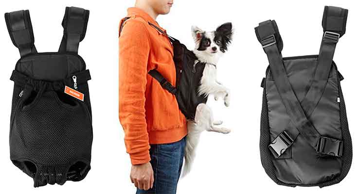 Mochila frontal para perros y gatos - Nicrew