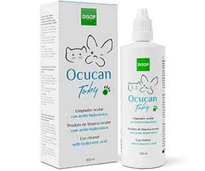 Limpiador de ojos integral para perros y gatos - Ocucan Toby