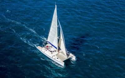 Paseo en catamarán por la bahía de Málaga