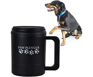 Limpia patas de perro con forma de taza - Paw Plunger