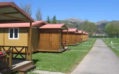 Sella camping en Asturias con perro