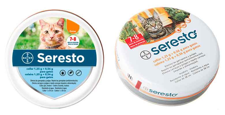 Collar antiparasitario Seresto para gatos - Bayer