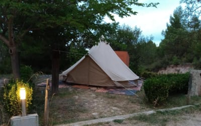 Slow Life - Camping con bungalows para ir con perros en Valencia