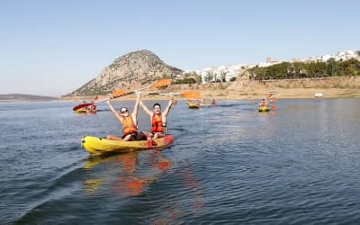 Tour en kayak por el embalse de Alange