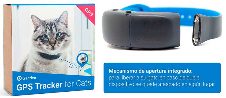 Collar GPS para gatos: Tractive for Cats