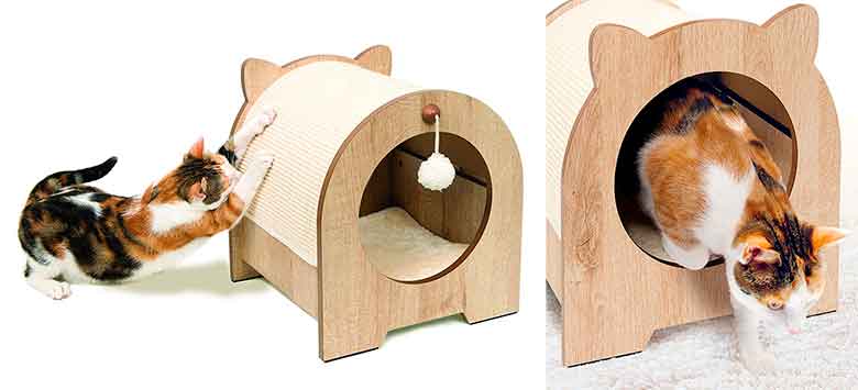 Cama rascador para gatos - Vesper Minou