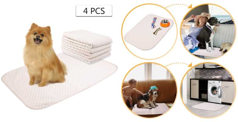 Empapadores para perros lavables y reutilizables - Yangbaba