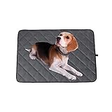 Amasawa Almohadilla para Perro,Alfombra Refrescante,Alfombrilla de Refrigeración,Cojines para Mascotas,Comodidad para Perros y Gatos 50 * 75 CM (Gris)