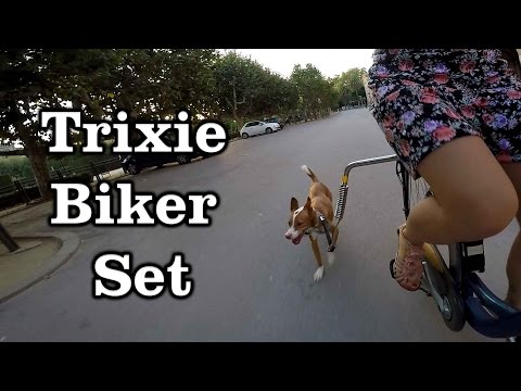 Como llevar perro en la bicicleta – Trixie Biker Set