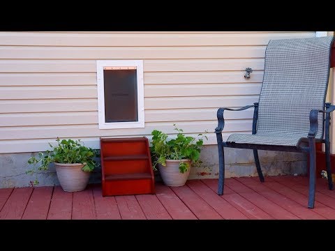 How to Install the PetSafe® Wall Entry Pet Door™