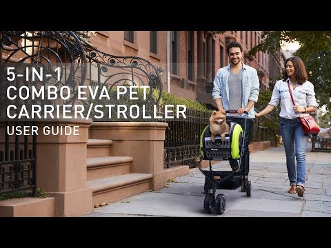 IBIYAYA 5-in-1 Combo EVA Pet Carrier/Stroller User Guide