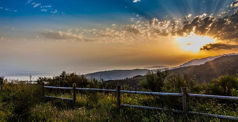 Atardecer en Galicia